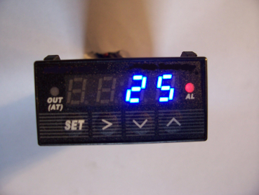 Preview: Abgastemperaturanzeige blau 12V / 24V