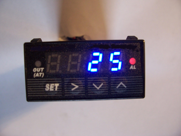 Abgastemperaturanzeige blau 12V / 24V