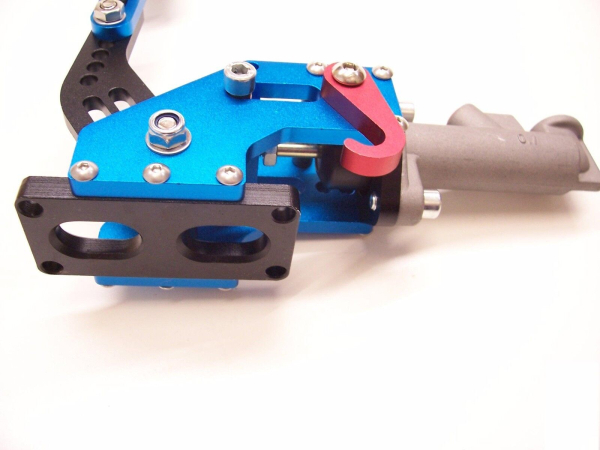 Hydraulische Handbremse Fly Off verstellbar blau