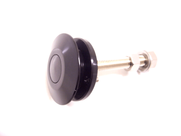 Push Button Motorhauben Schnellverschluss schwarz