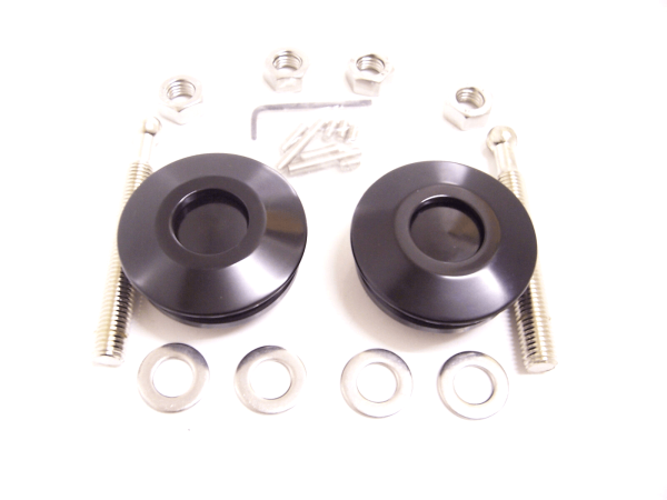 Push Button Motorhauben Schnellverschluss schwarz